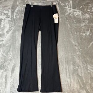 Nanette Lepore Boot Cut Pants Very Black Stretch Comfort Womens Size S